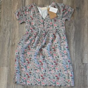 Reistor Silky Floral Button-Down Dress Size S NWT